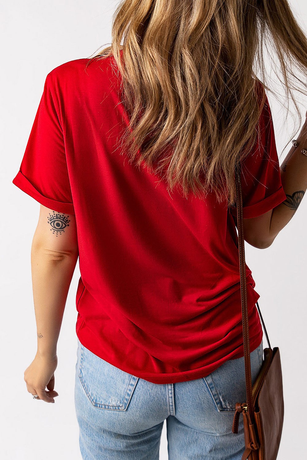 Red Nutcracker Printed Crewneck T Shirt