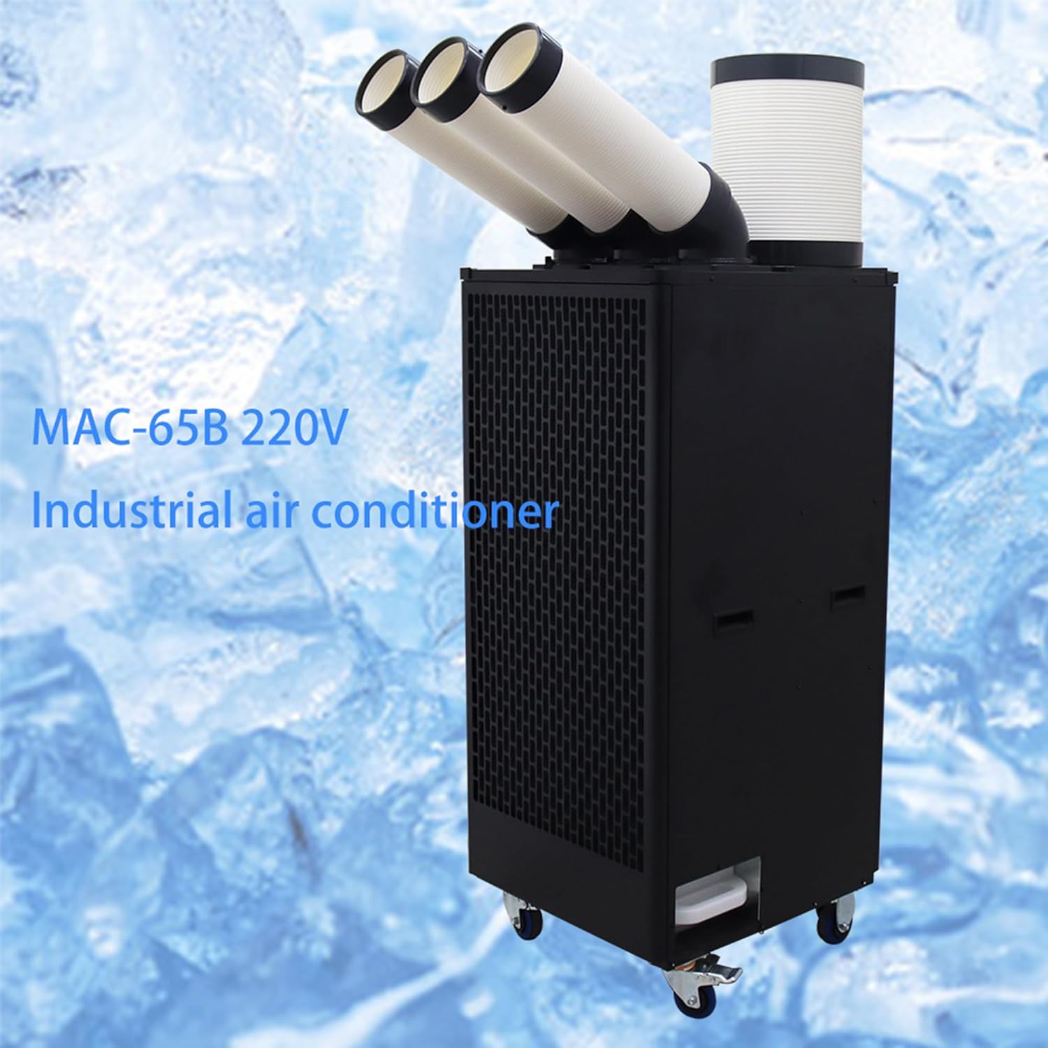 Industrial Air Conditioner Outdoor Indoor Spot Mobile Air Cooler 1000-1100m³/h Commercial Aircon with Three Tubes 220V