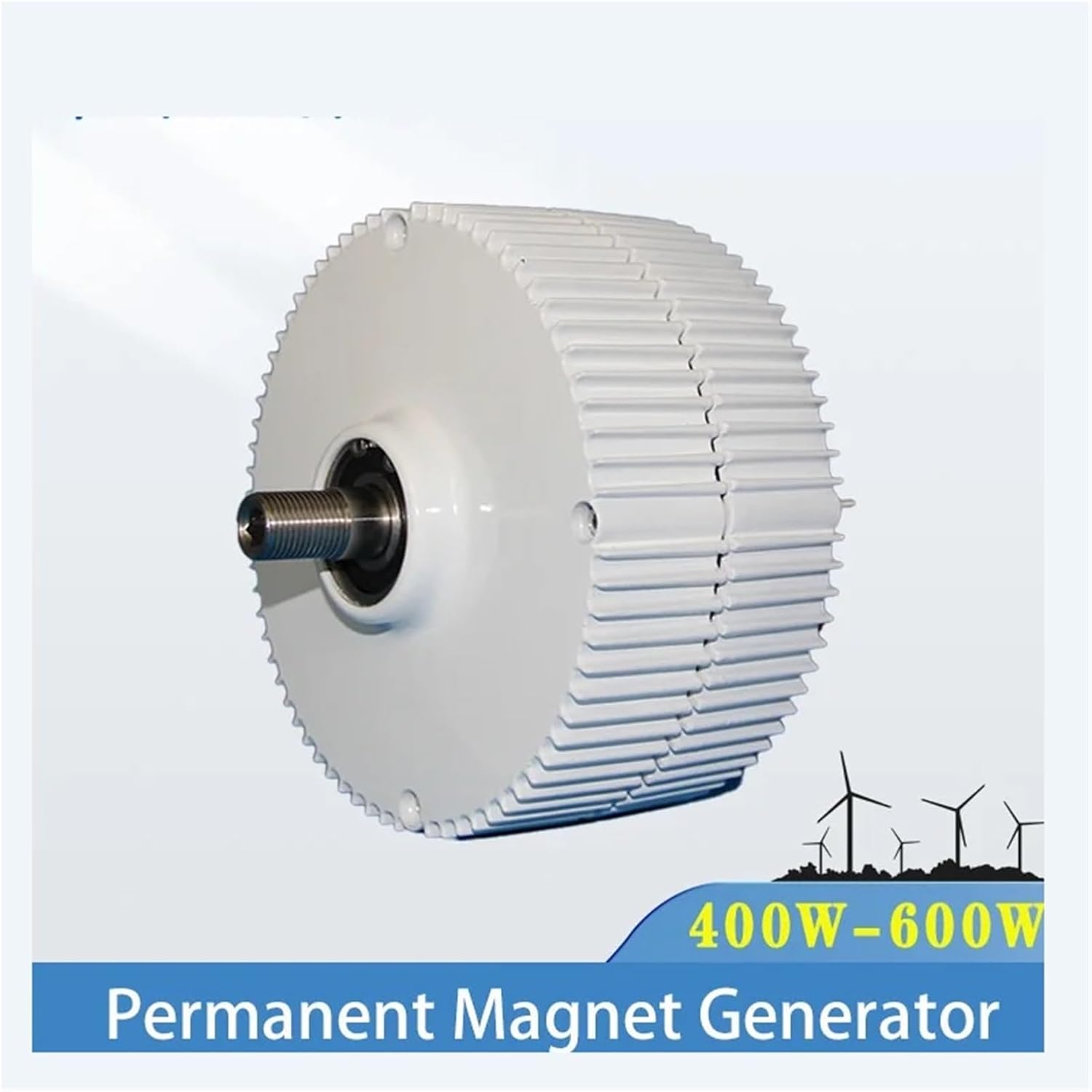 Wind Turbine Generator Kit, Vertical 300w 400w 12v/24/48v tor Wind Power Generator for Home Ues Industrial Energy(Double Shaft,48V_600W)