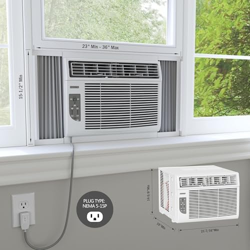 DRWAC121XNA1 12,000 BTU 115V Window Air Conditioner and Remote Control - White