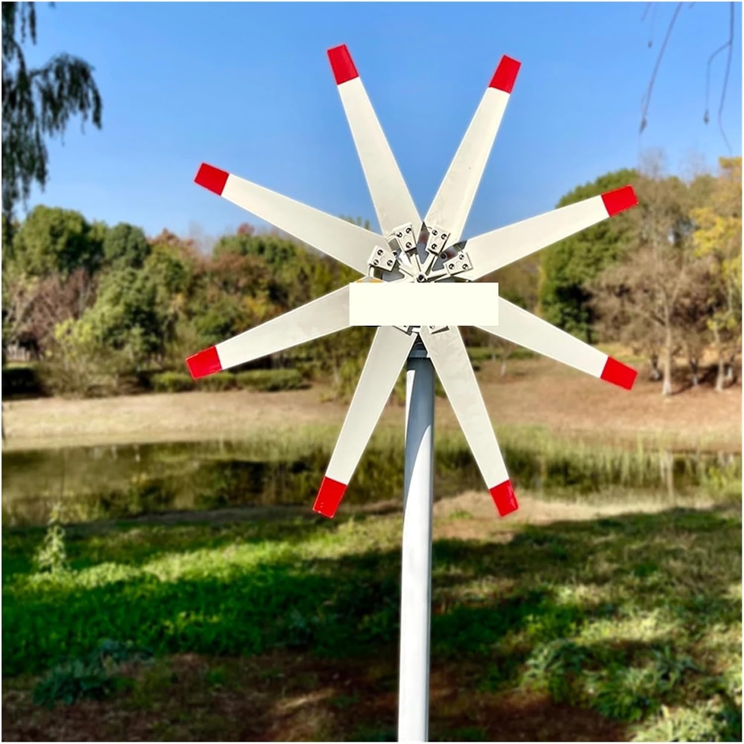 Wind Turbines, 370mm Wind Turbine Blades for Horizontal Wind nerator Nylon Blades DIY Blades for Wind nerator(48V)