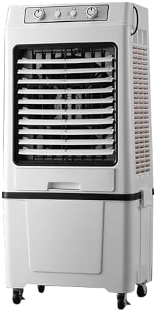 Portable Air Conditioners, Cooler for Room, 3 Wind Speeds, Wide-angle Air Supply, with Detachable Water Tank and Ice Pack, for Home, Office(Black)