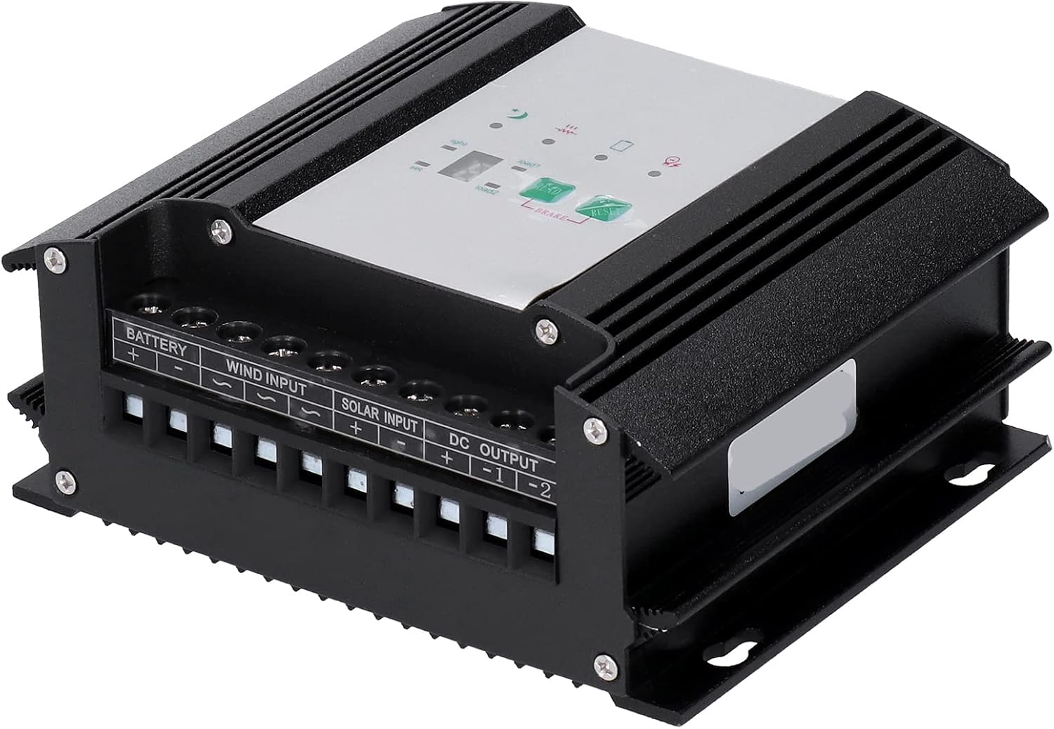 Wind Solar Energy Hybrid Controller Intelligent LED Digital Display Wind Turbine 600W Solar Panel 300W 24V Aluminum Alloy for Street Light System