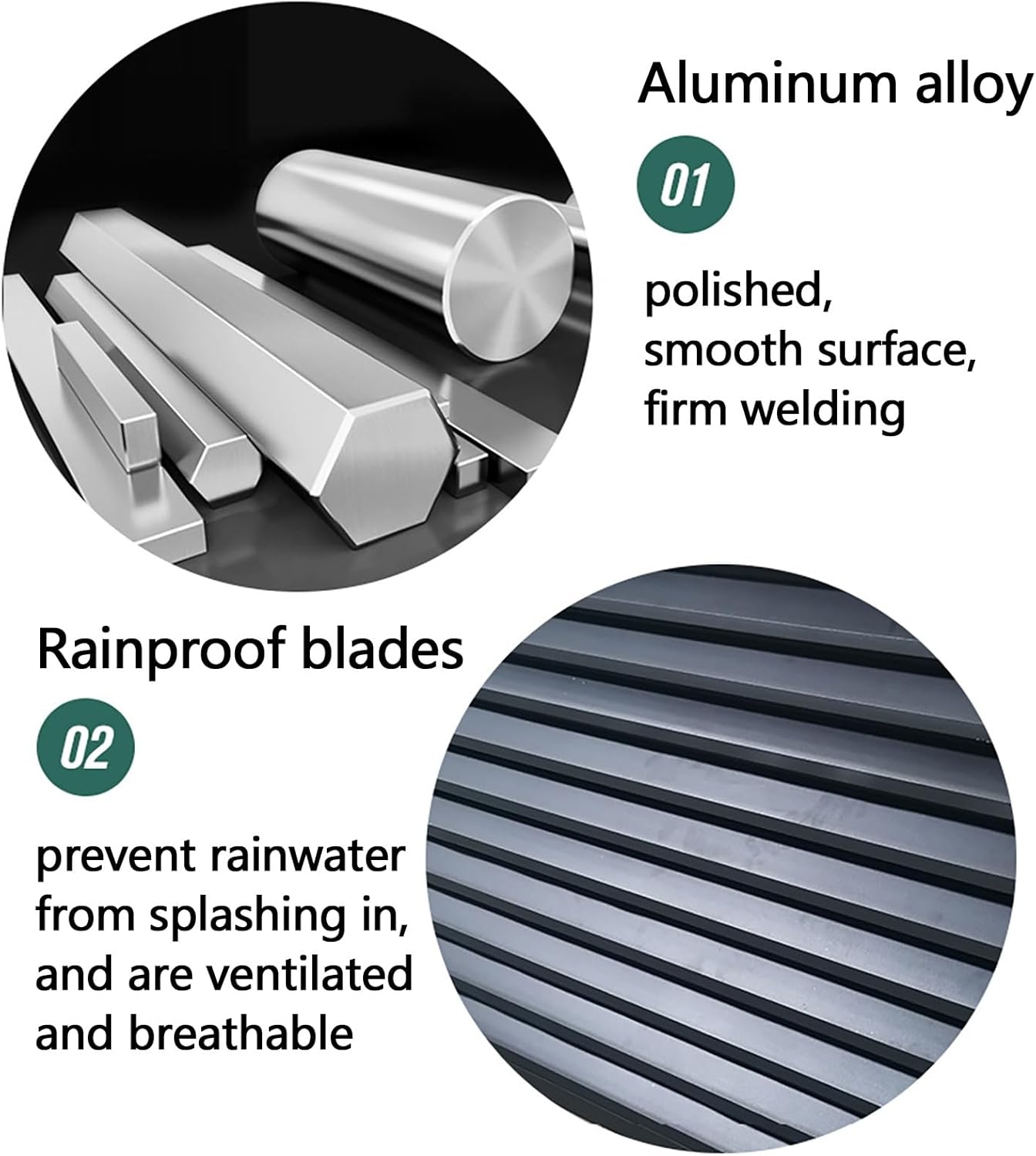 Outdoor Air Conditioner Cover for Outside Units, Aluminum Decorative Privacy Fence Screen, Trash Can Enclosure Flower Stand All Weather Protective Cover, Condenser Protective Cover AC Unit Cover (C