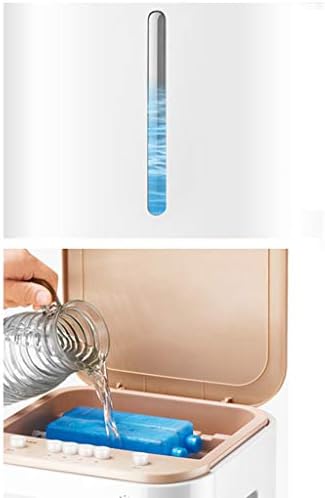 Portable Air Conditioner Fan Air Cooler, Air Conditioner Portable Evaporative Small Misting With Remote Control Humidifier Fan And Bladeless Noiseless Fan, For Office, Dorm, Room(Free Ice Tray)
