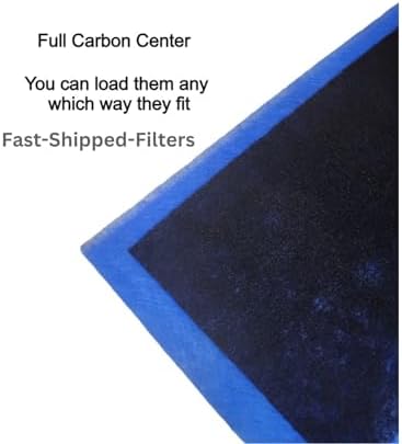 Fast-Shipped-Filters 3 Pack 14x25 Replacement Filter Pads Compatible with Dynamic Air Cleaner 14x25 Refill Blue