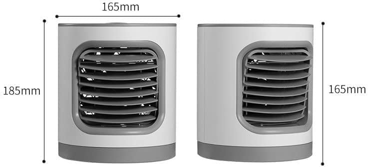 Portable Air Conditioner Fan, USB Personal Mini Evaporative Air Cooler with 3 Speeds, Quiet Air Cooler Fan, for Home Office Hiking Picnic