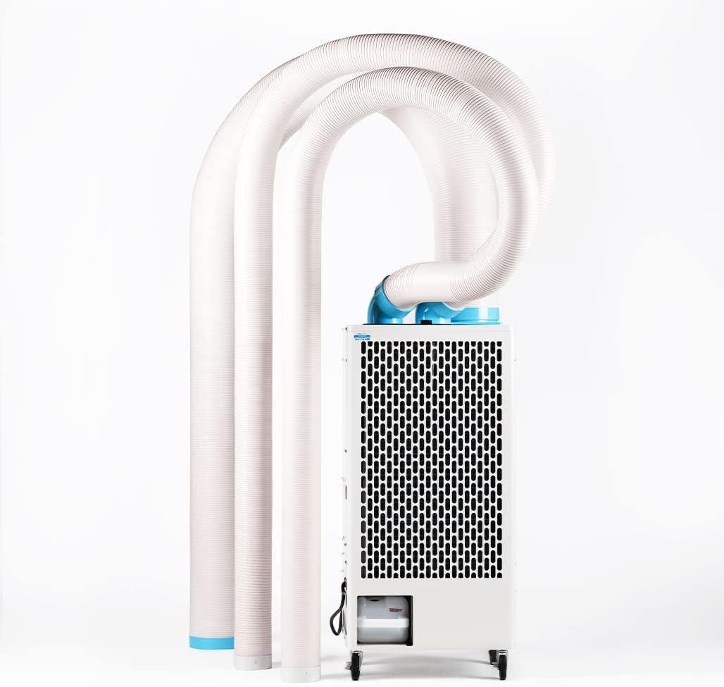 Uninex ED-3C Indoor/Outdoor KOOLZONE Mobile Spot Cooler Duct, Cool Air Extension, 5-Inch Diameter, for N407-TC, SAC-3000 and SAC-4500, 10-Foot