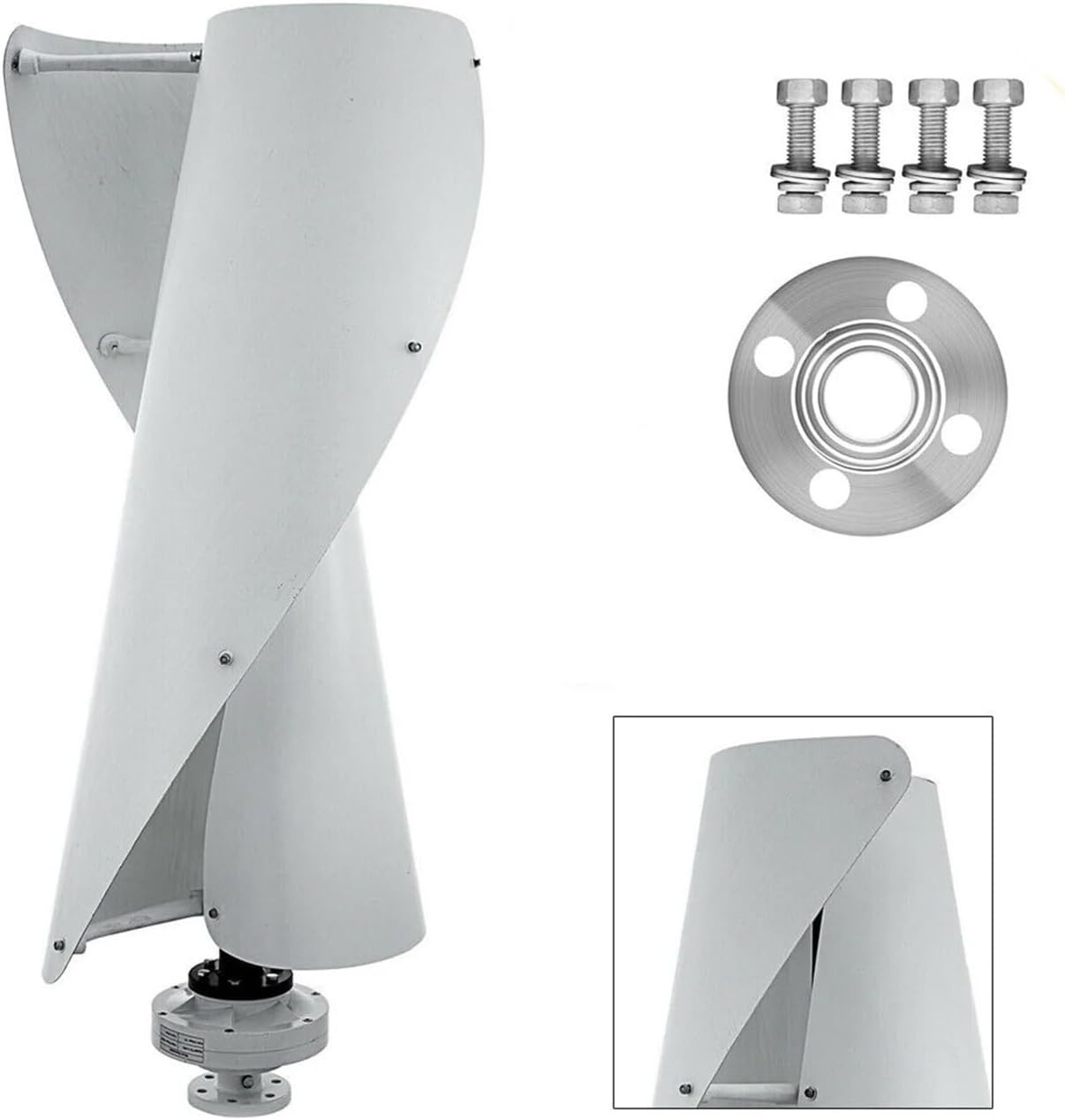 Wind Turbines, 24V 400W Vertical Levitation Axis Wind Turbine nerator Low Wind Speed Starting Wind Turbines