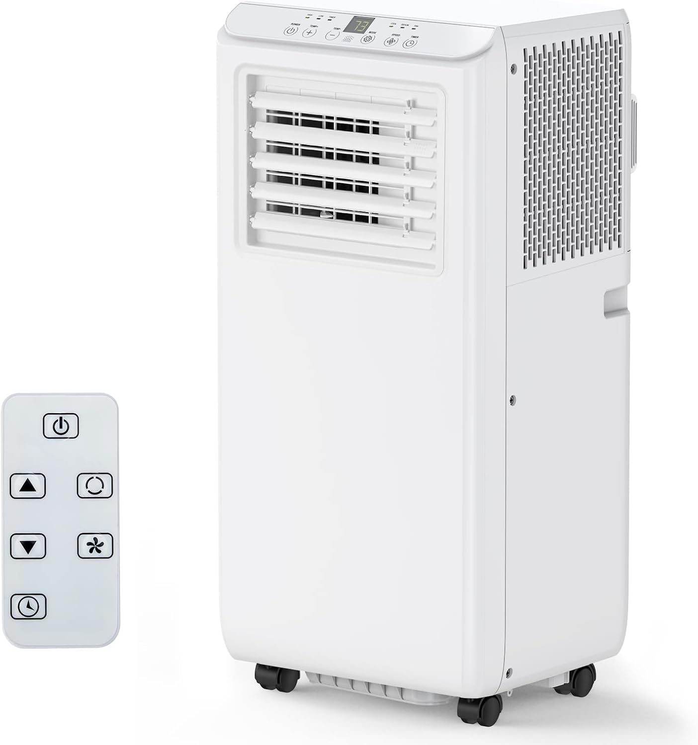 3 in-1 Portable Air Conditioner - Powerful Cooling 8000BTU, Cools up to 350 Sq. Ft, Easy Installation, Portable Air Conditioner Remote Control, Dehumidifier.