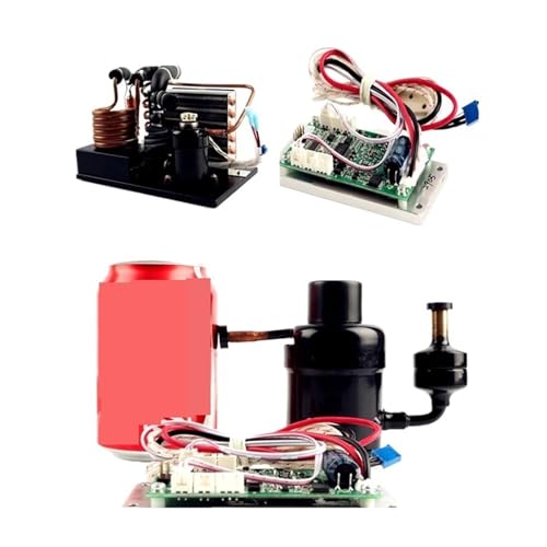Air Conditioner, Compact 48V DC Copper Coil Chiller, 130W Cooling Capacity, R134A Refrigerant, Portable Unit