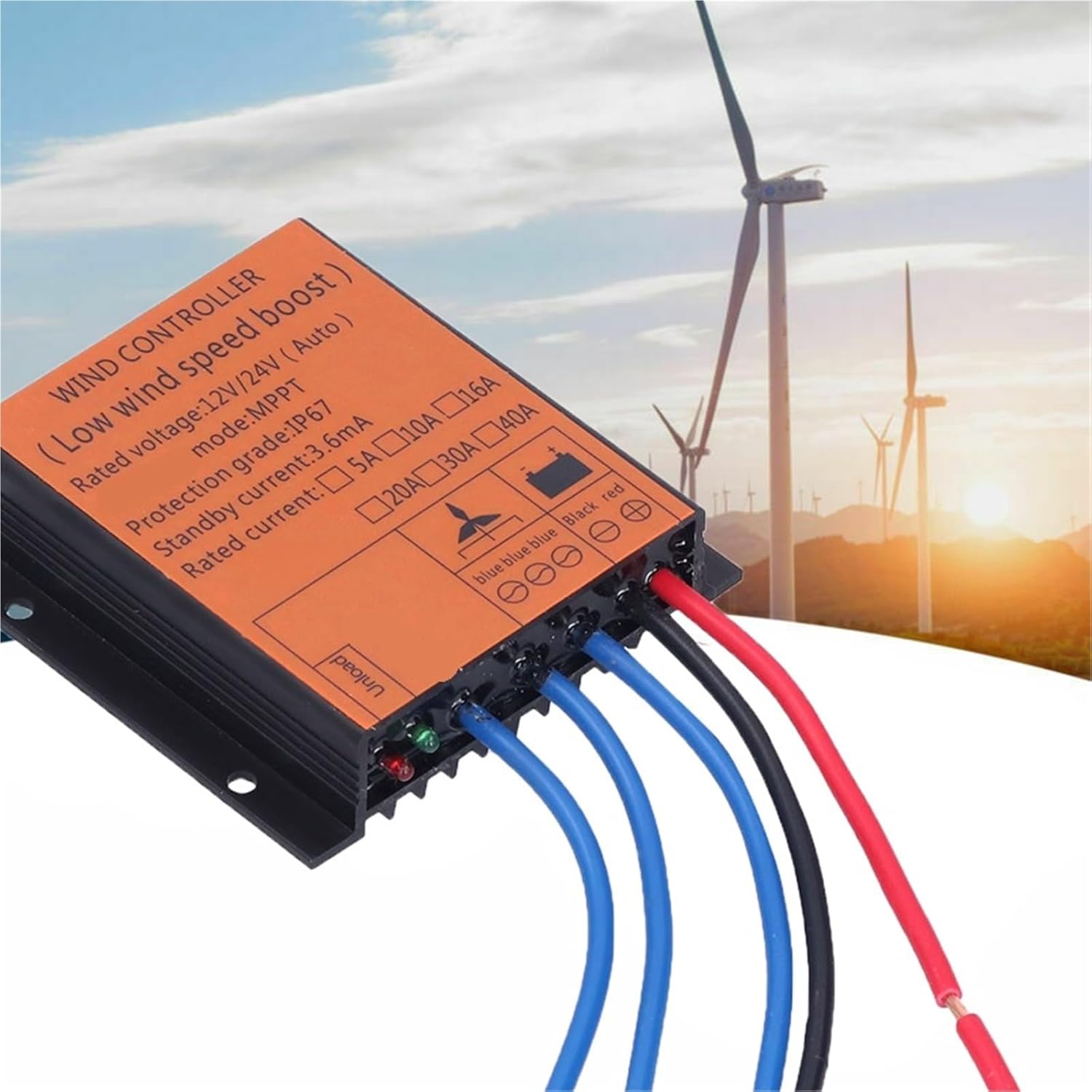 Wind Generator, Low Wind Boost Regulator for Small Windmill Controller for Wind Generator,Wind Turbine(800W)