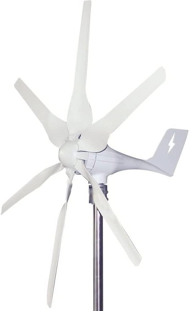 1000W Vertical Wind Turbine Generator - 12V/24V Free Energy Windmill with Controller for Home, Marine, and Off-Grid Charging Solutions