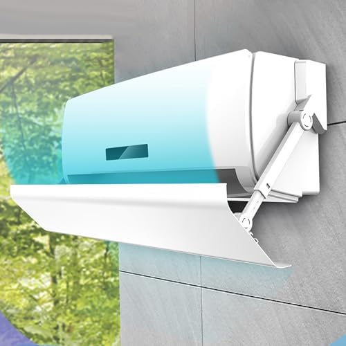 Wall-Mounted Air Conditioner Deflector, Bedroom Anti-Direct Blow Air Deflector, Living Room AC Accessories Hot and Cold Air Deflector