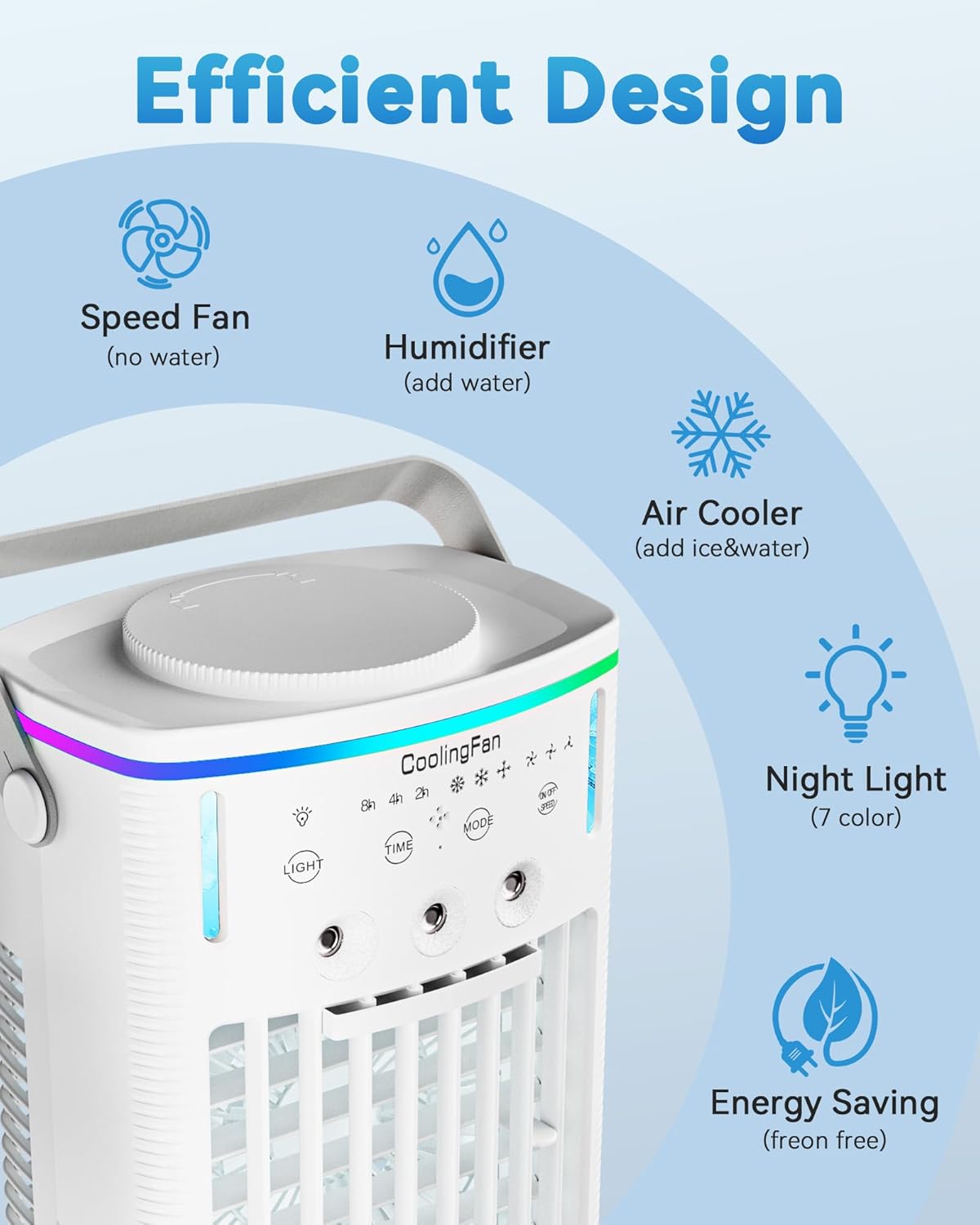 Portable Air Conditioners AC Unit: Cooling Fans That Blow Cold Air Portable AC Unit Aire Acondicionado Portatil