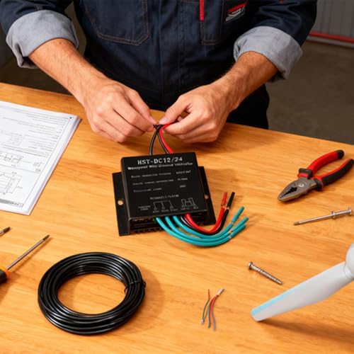 Hybrid Wind Solar Charge Controller 1200W-3000W, 12V/24V/48V Wind Turbine Generator Battery Regulator, Efficient Renewable Energy Management System