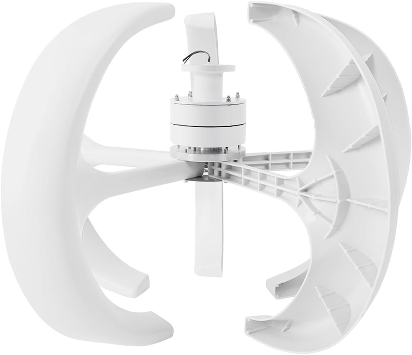 Wind Generator, High Efficiency 100W DC12V Wind Vertical Structure Stable Generator Kit Easy Install Electricity Producer Equipment,Wind Turbine