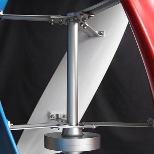 1000W Vertical Axis Wind Turbine Generator Kit - 3 Blades, Permanent Magnet, 12/24V, Controller Included, Quiet Design for Home, Boats & Street Lighting Solutions