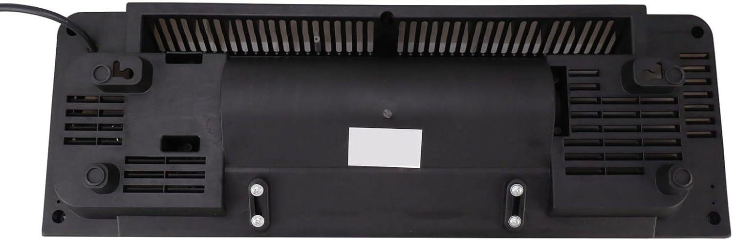 Wall Mounted Heating Machine, Mini Nature Fan and Heating Wall Mounted Fan, Low Noise Touch Control Small Air Heater Machine for Indoor Outdoor (Style 4)