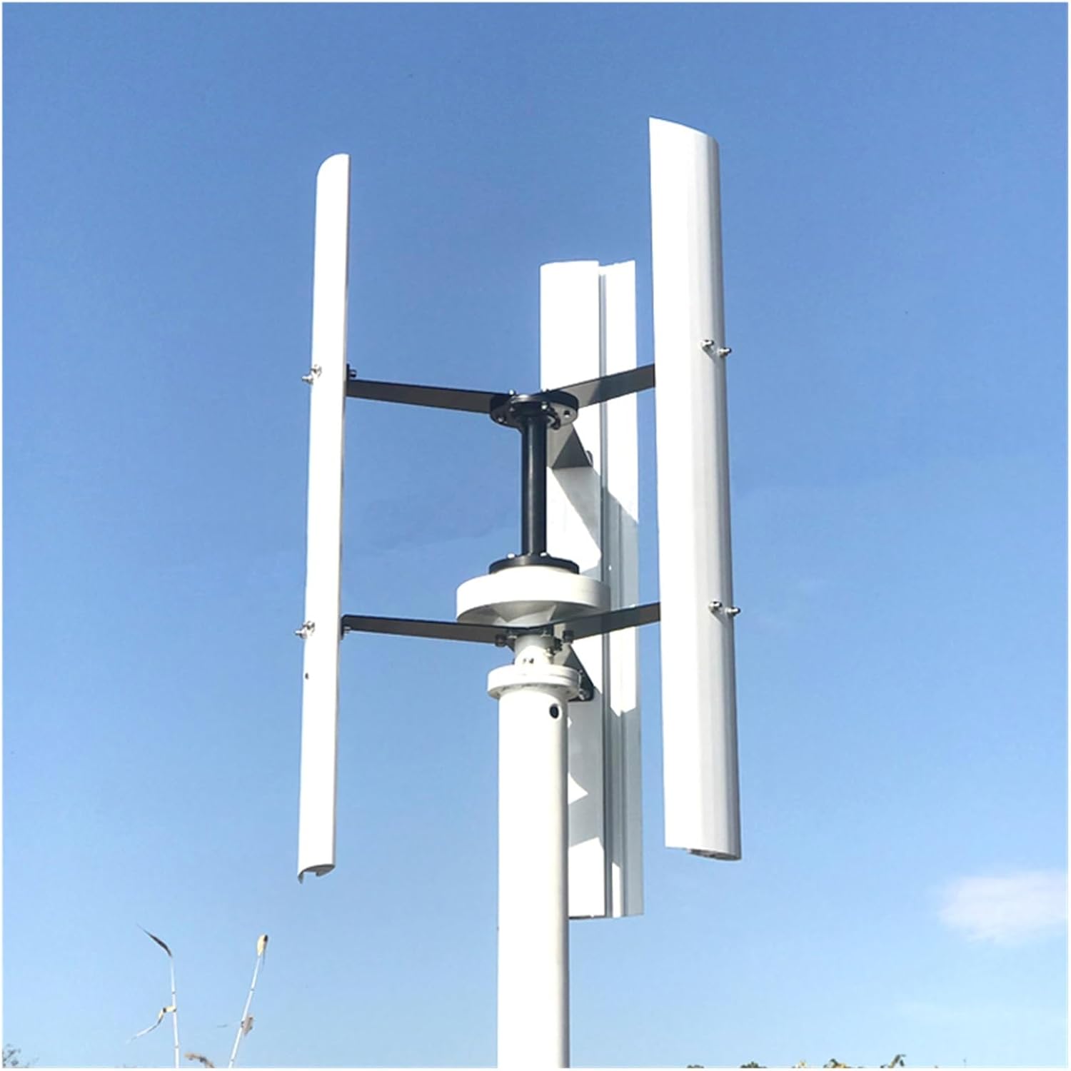 Wind Turbines, 1000W 12V 24V 48V Vertical Wind Energy Turbine Electric Generator for Home 1KW Windmill Low Wind Speed Starting Wind Turbines(12V_1000W)