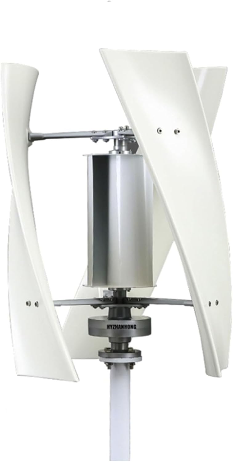 48v, High-Efficiency 10000W Wind Turbine Generator Kit, Silent Maglev Vertical Design with MPPT Controller for 12V, 24V, 48V, 220V - Perfect for Home, RV, and Marine Use