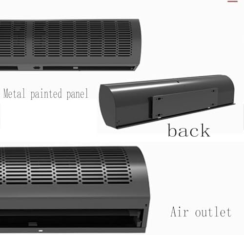 TIST Commercial Air Curtains Wall-mounted Air Curtain Fan - Commercial Super High Power Indoor Door Fan Ceiling Air Curtains Coolers(Keypad,40in)
