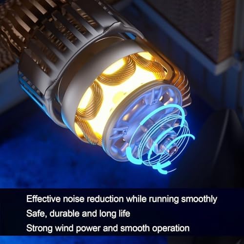 Swamp Cooler, Portable Windowless Air Conditioner, Evaporative Air Cooler w/ 6.6 gal Water Tank, 120°Oscillation, 8 H Timer, 3 Speeds, for Backyard, Garage, Patio, Indoor