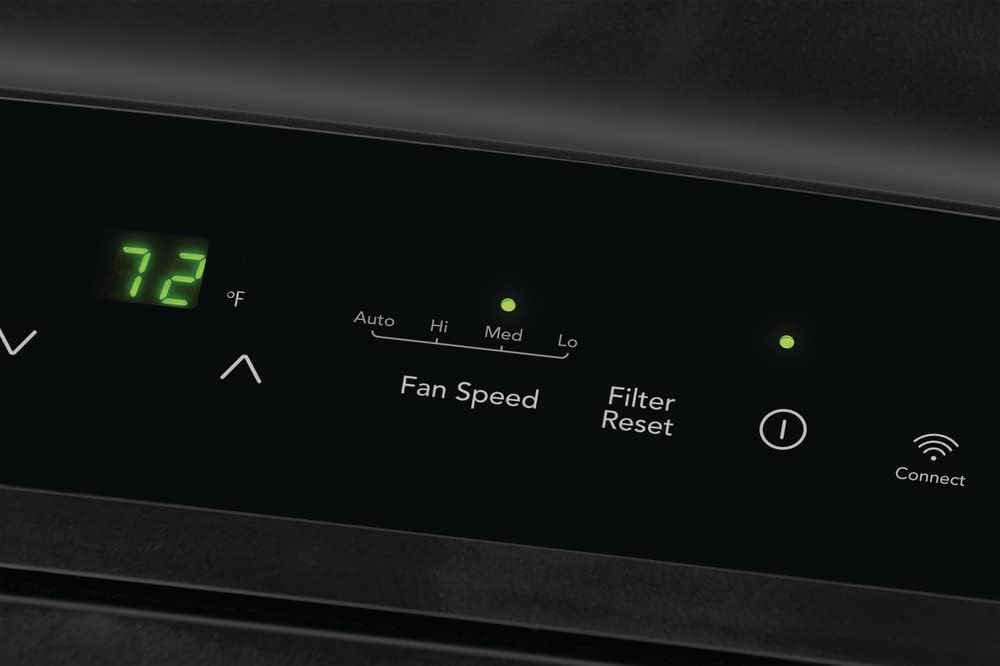 Frigidaire FHPW142AC1 Portable Air Conditioner, 14K BTU (ASHRAE) / 10K BTU (DOE) with Multi-Speed Fan/Dehumidifier Mode/Built-in Air Ionizer/Washable Filter/Works with Alexa/Wi-Fi Connected, in White