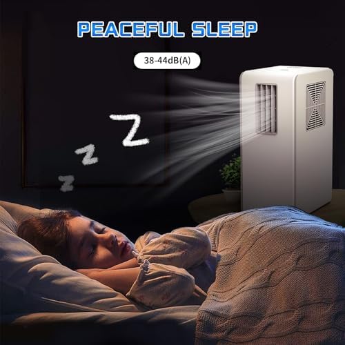 Victool Portable Mobile Air Conditioners, 1800BTU Portable Air Conditioners, 38/44dB(A) Quiet, Smart Air Conditioner for Room Indoor/Outdoor