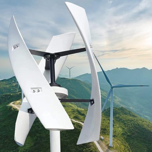 8000W Wind Turbine Generator Kit - 3-Blade Maglev Windmill for Home, RV, Marine & Industrial Use - Efficient Renewable Energy Power System for Off-Grid Solutions