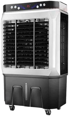 Portable Air Conditioners, 3-IN-1 Swamp Cooler with Wheel and Water Tank, Powerful Air Cooler for Room Garage Patio Basement