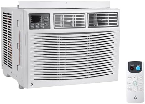 10000btu Window Air Conditioner, Ac Window Unit with Remote Control, Reusable Filter, Air Conditioner Window Rooms Up to 450 Sq.Ft