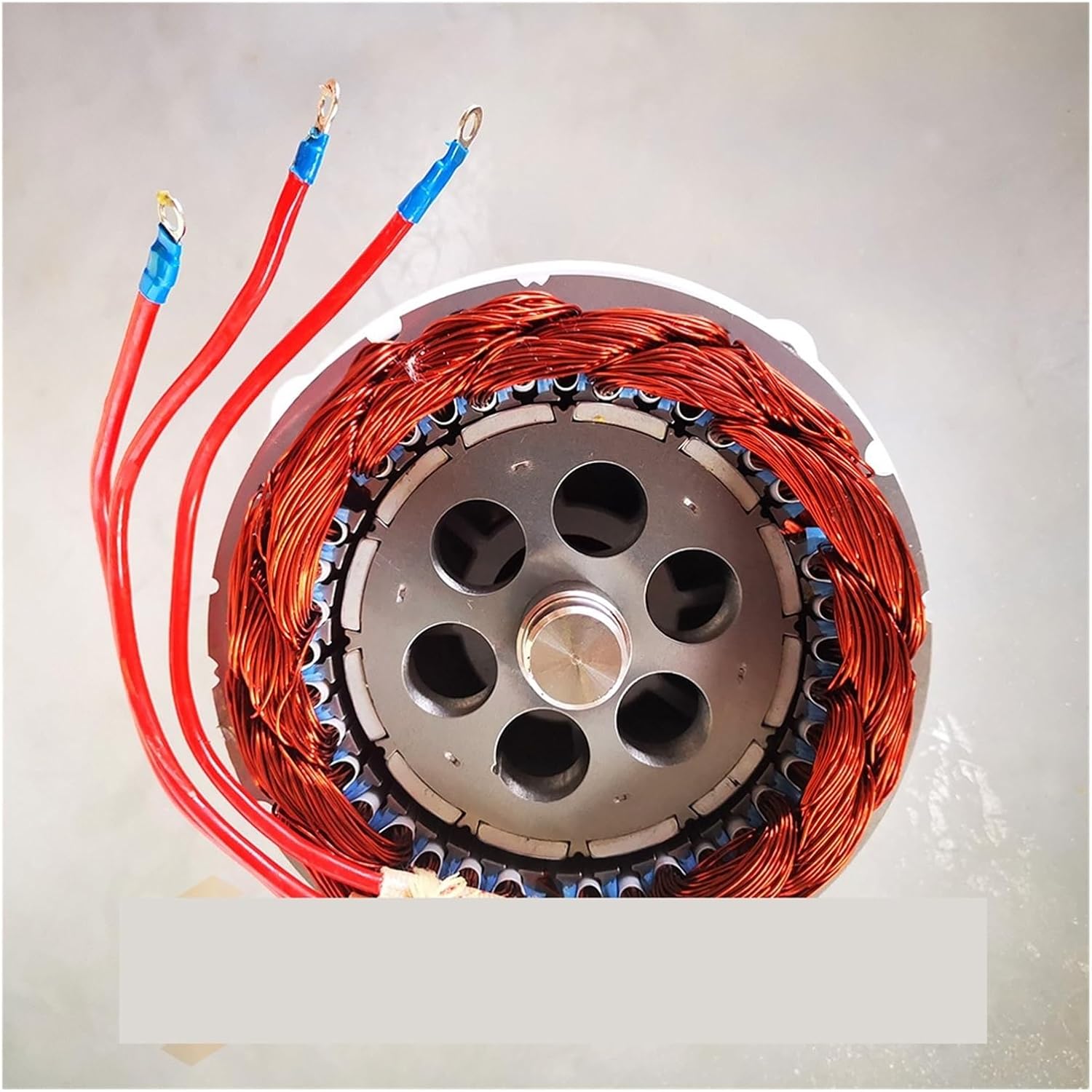 Wind Turbine Generator 1000W Low Speed 12V 24V 48V Gearless Permanent Magnet Wind Turbine Generator Industrial Energy(with Base,48V_1000W)