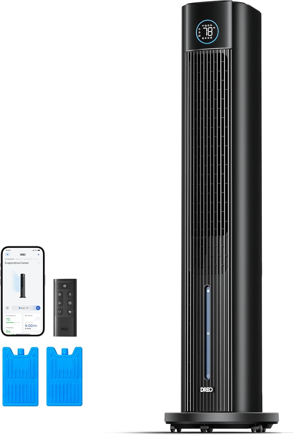 Dreo Tower Fan for Bedroom, 43