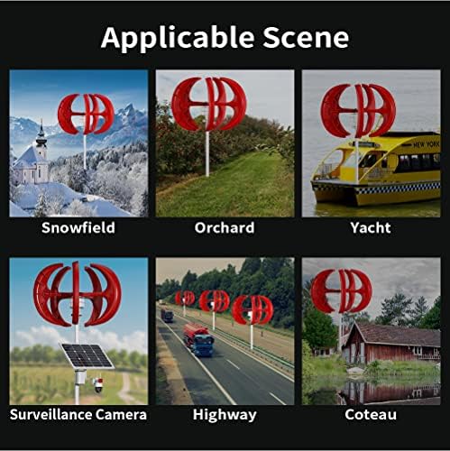 9000W Vertical Wind Turbine Generator Kit for Home & Marine – 48V/24V/12V 3 Phase AC Permanent Magnet with Controller, Ideal for Garden, Boat & Off-Grid Power Solutions