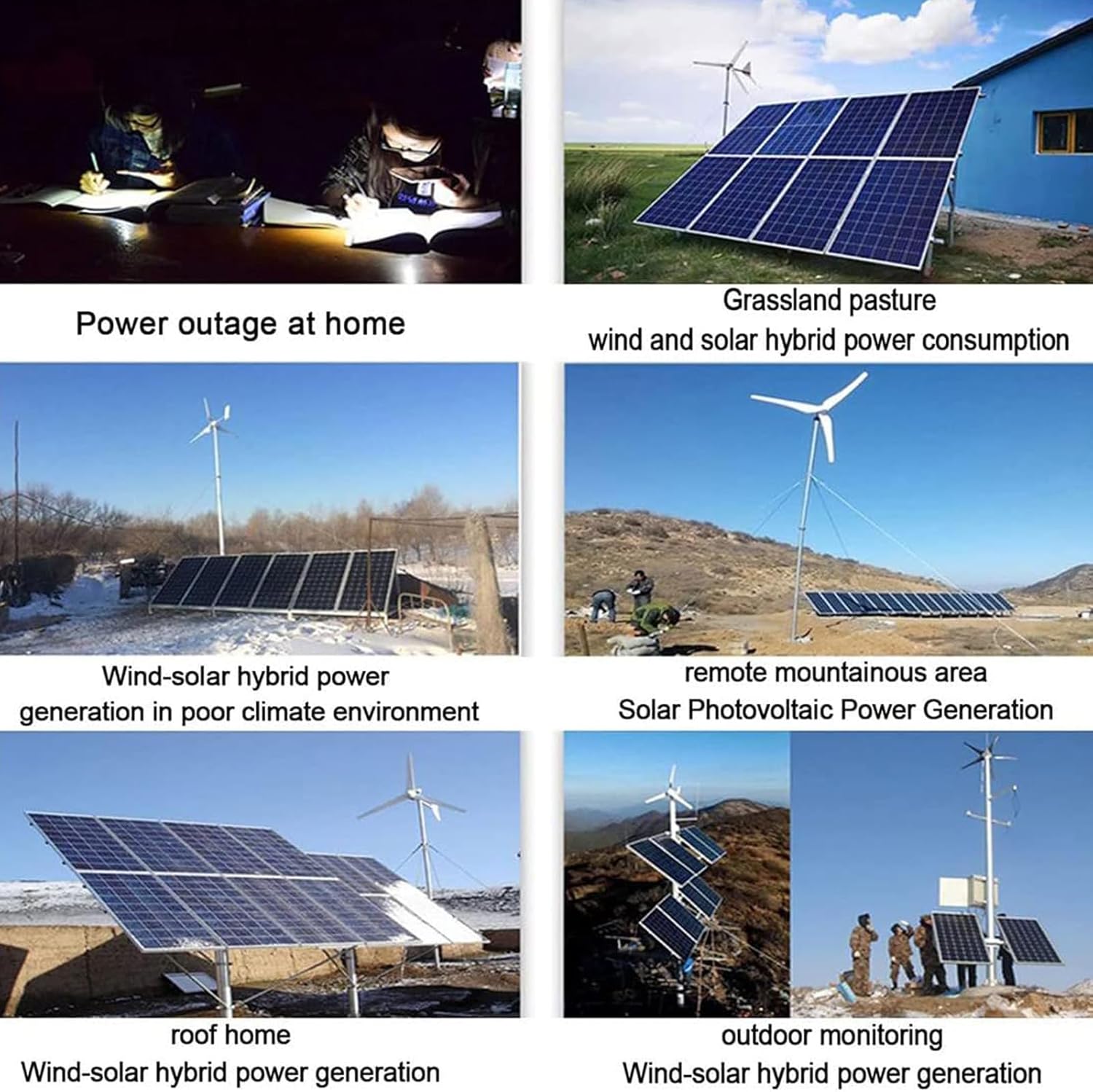 16000W Wind Solar Hybrid MPPT Charge Controller+ Solar Controller Wind Solar 12V 24V Auto Regulator Home Use Wind Generator,220v