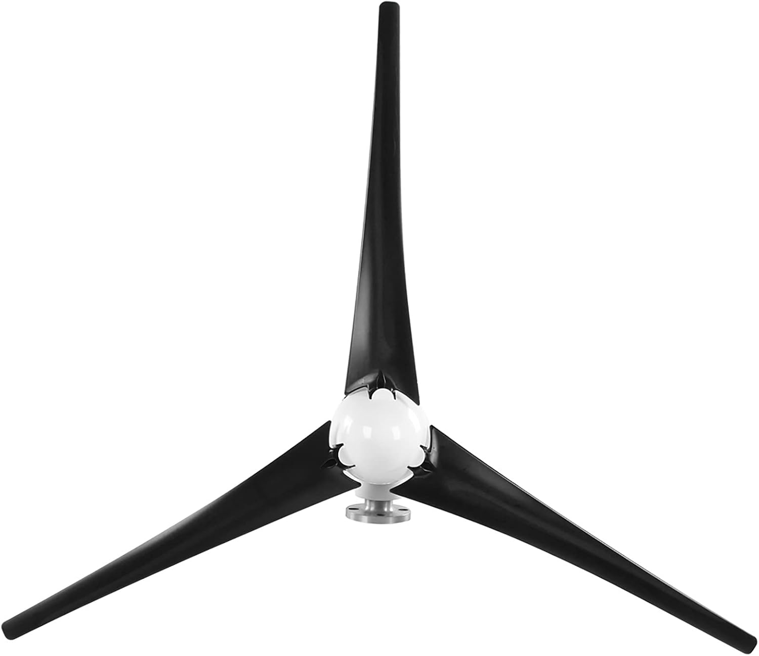YWBL-WH Wind Turbines Generator, 300W Wind Turbines, Mini Wind Generator Kit with 3 Blades 12m per s, 12/24/48V Aerogenerator with Controller, Power Generators (48V #16)