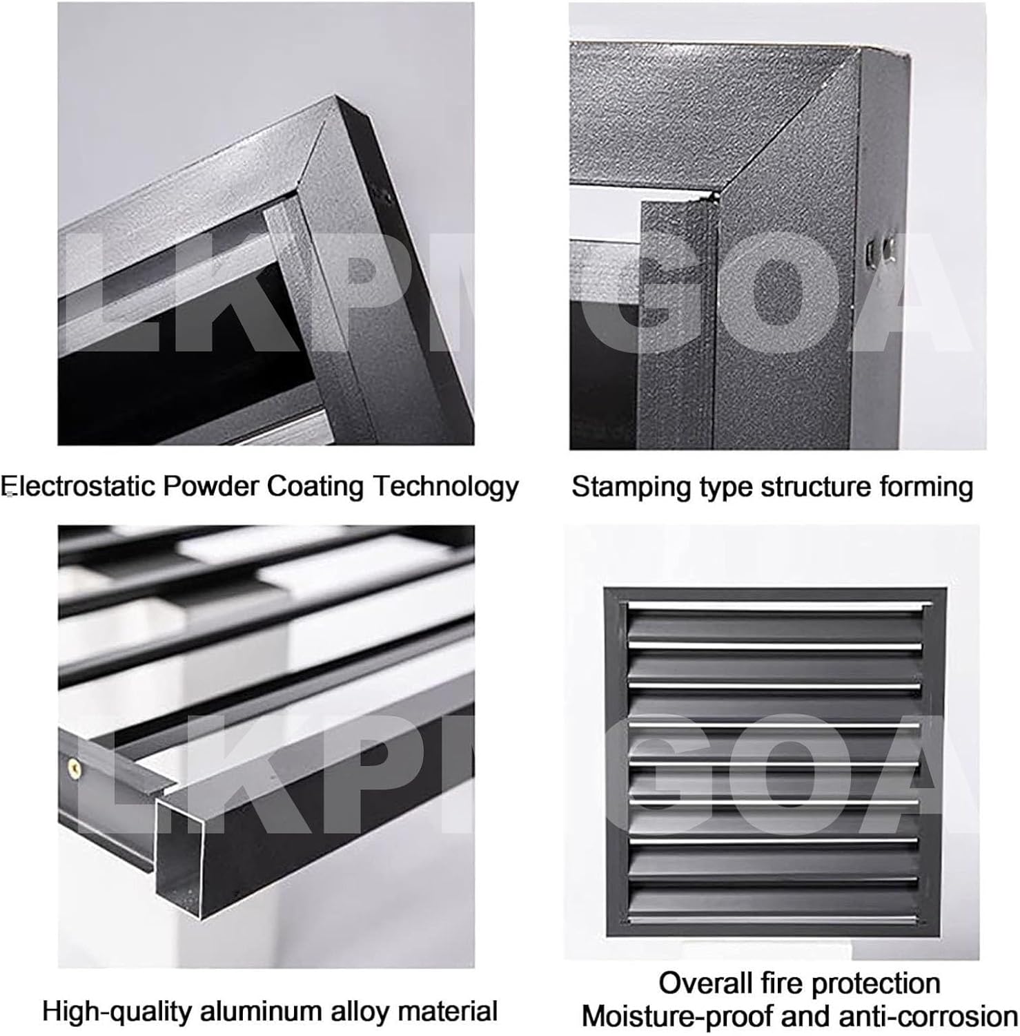 Aluminum Air Conditioner Fence with Top Cover, Outdoor Air Conditioner Fence, Theft Prevention, Noise Reduction(Brown,110cm)