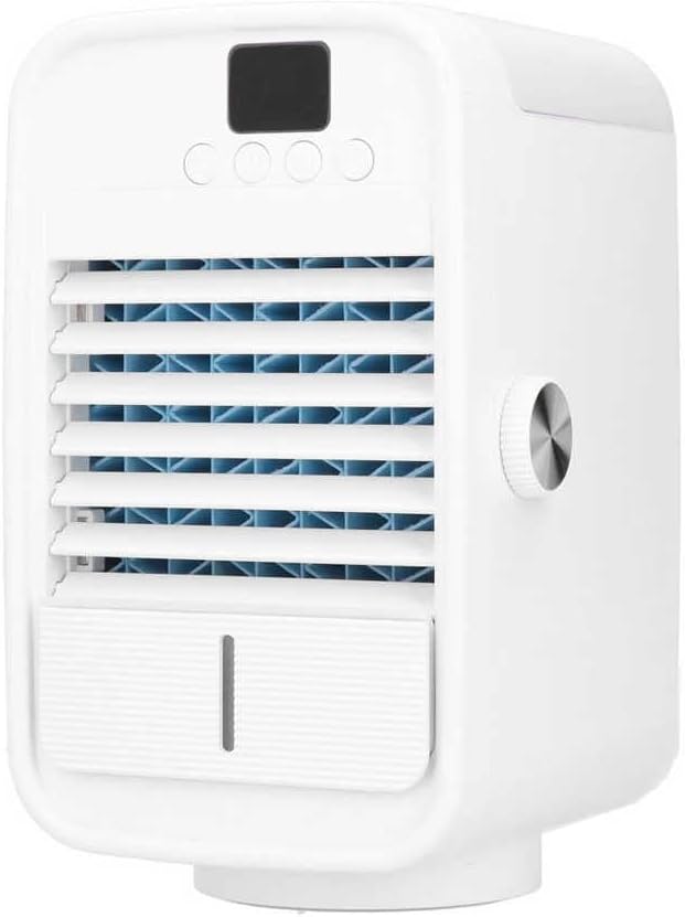 Portable Mini Air Conditioner 350ml Air Cooler Desktop Fan USB Charging for Home Office Use Air Cooler