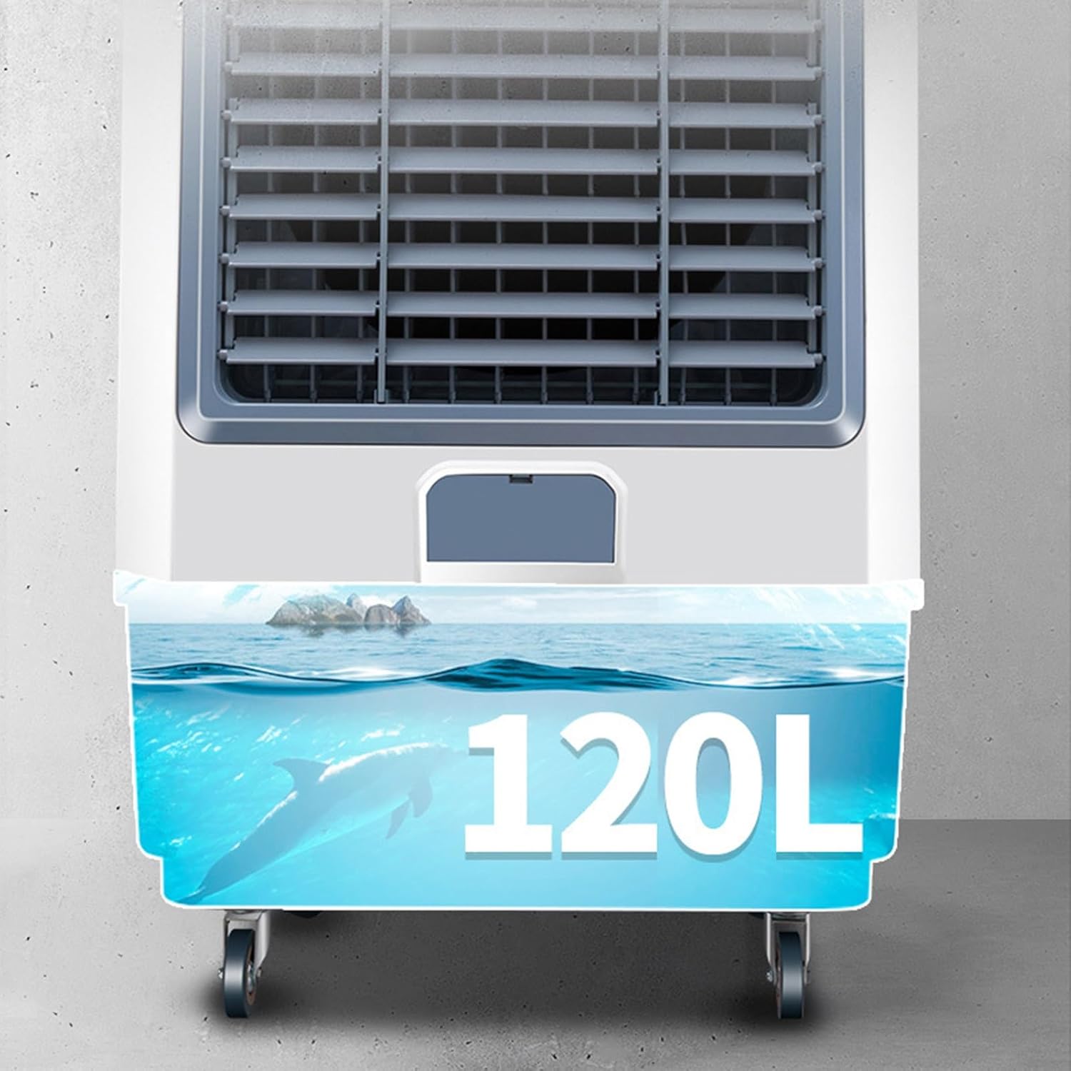 3 in 1 Air Conditioners, Portable Swamp Cooler with Large Water Tank and LED Screen, Evaporative Air Cooler for Room Bedroom Office(76 * 50 * 140cm)