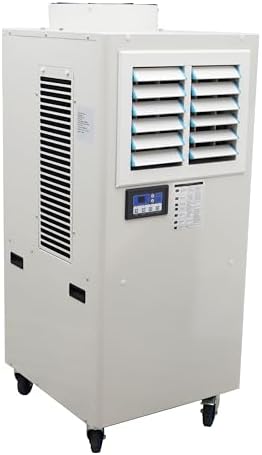 TECHTONGDA Spot Air Conditioner Mobile Cooler Outdoor Indoor Aircon 3800m³/h with Air Vent Louver 220V