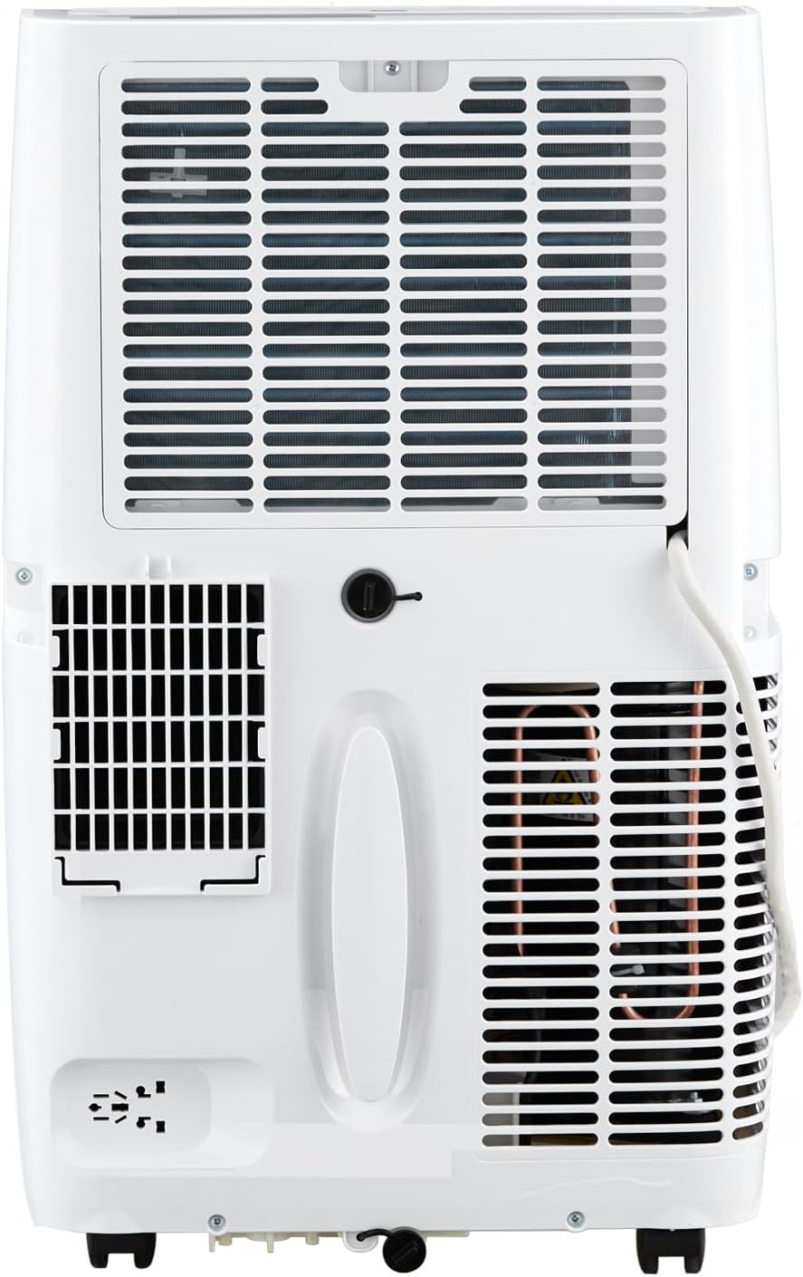 12,000 BTU Portable Air Conditioner | Includes Remote, Window Kit, and Pipe | Cools Up to 550 Sq. Ft. | Ideal for Home, Office, and Dorms