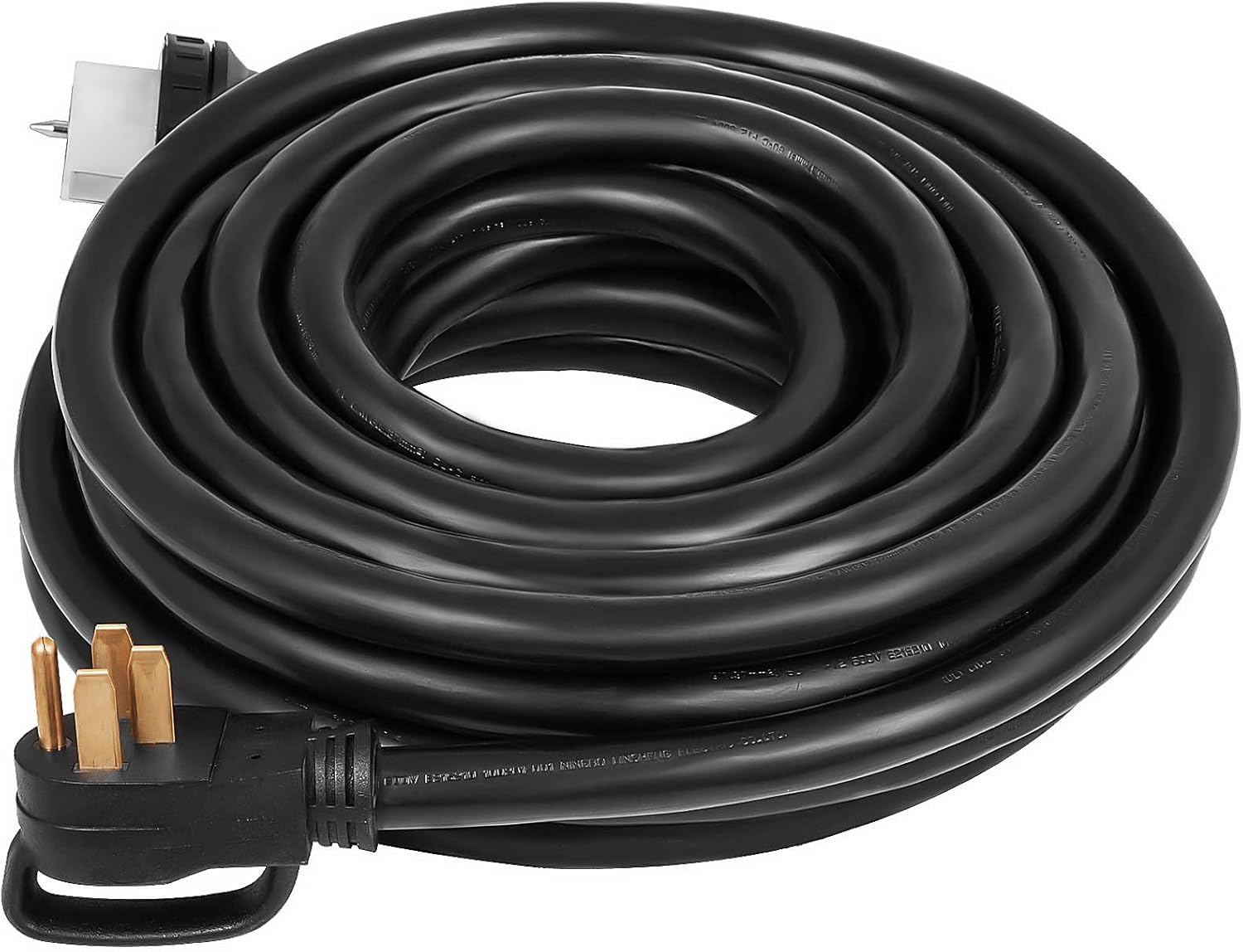 Happybuy 15FT Generator Power Cord, 50-Amp, 125/250V, 14-50P to CS6364 Locking Connector, Heavy Duty for RVs & Outdoors