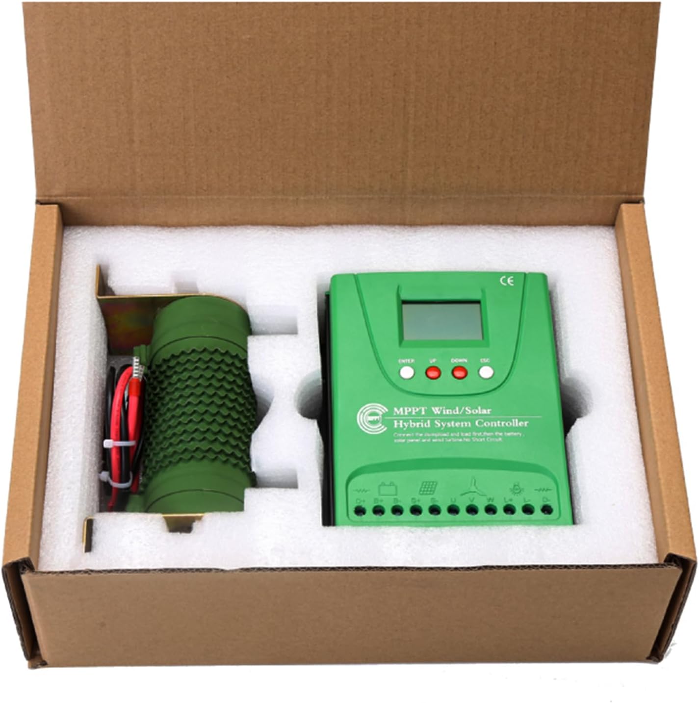 48v, 4000W12V 24V 48V 220V Wind Solar Complementary Controller MPPT Boost Wind Power Generation Solar Power Generation Charge and Discharge Controller