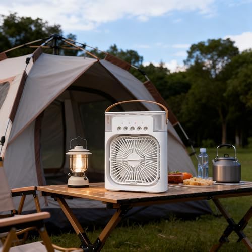 Portable Air Conditioners with Timer, Light, Dehumidify 3 Modes (Color:MJSMKT-01)