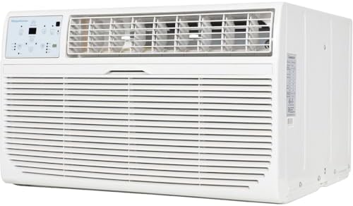 Keystone 10,000 BTU Through the Wall Air Conditioner and Dehumidifier, 115V, Through the Wall AC Unit for Bedroom, Bathroom, Nursery, Small-Medium Sized Rooms up to 450 Sq.Ft., Quiet, High Efficiency