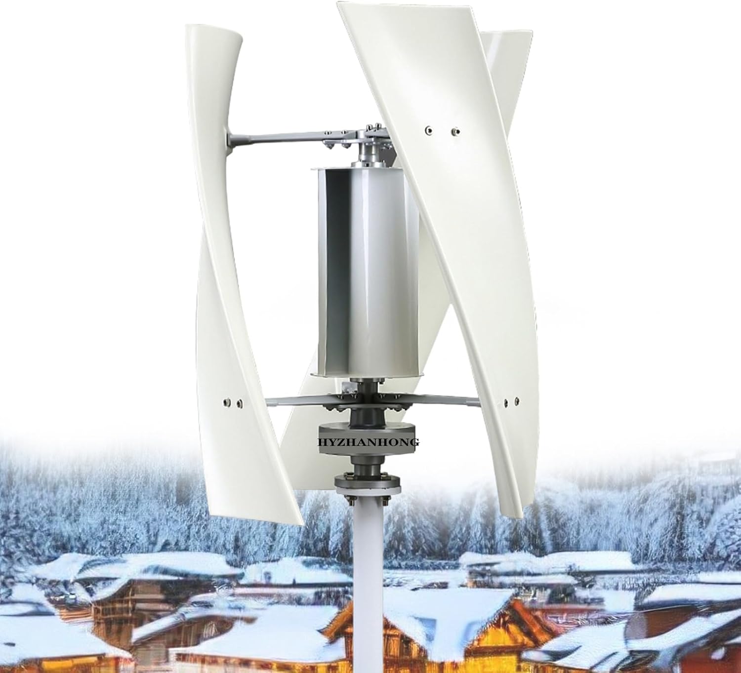 10000W Wind Turbine Vertical Wind Generator Kit, Windmill Generator Suit for Hybrid Solar Wind System,and Efficient Performance for Sustainable