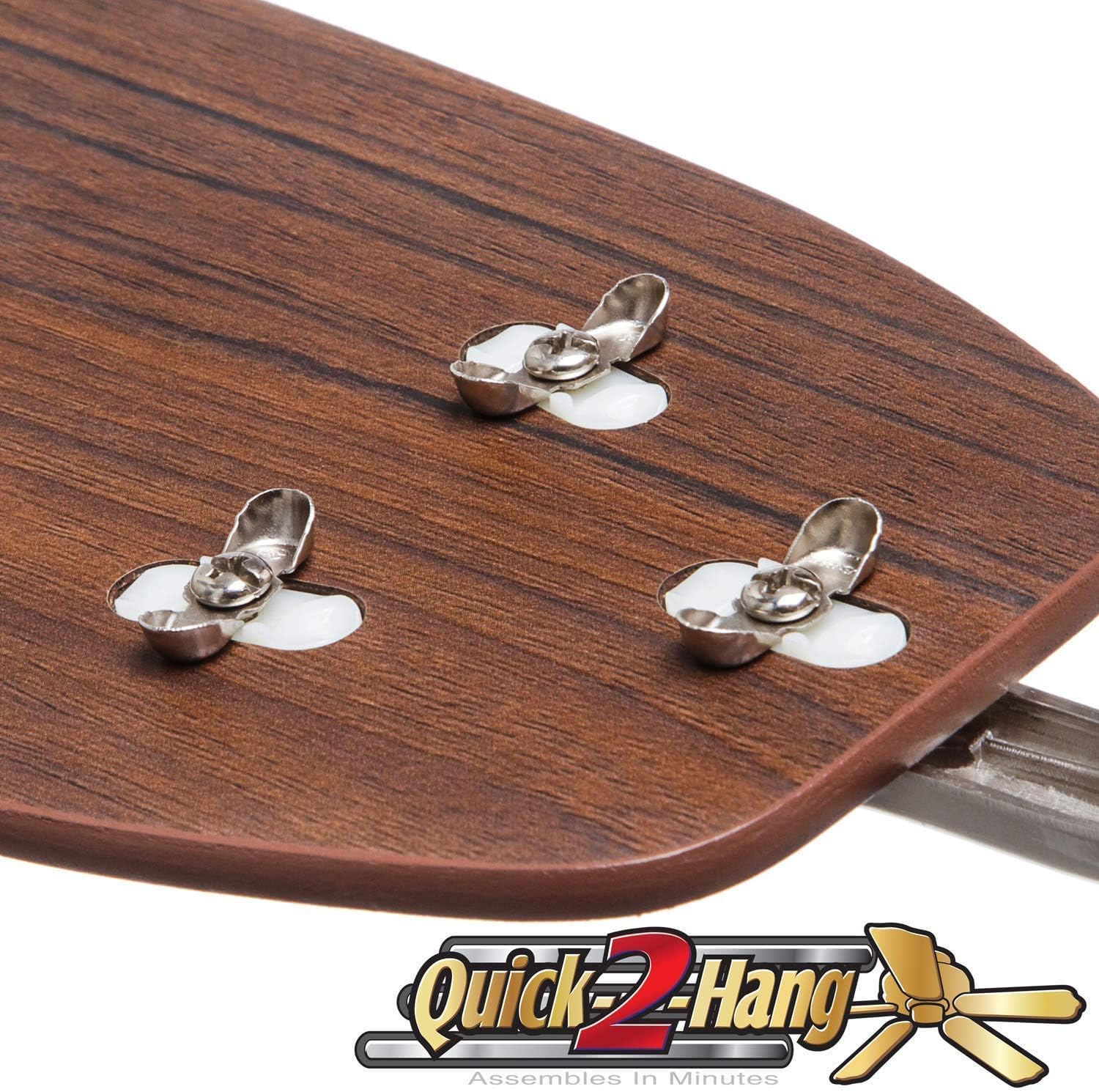 Honeywell Ceiling Fans Glen Alden, 52 Inch Classic Flush Mount Indoor LED Ceiling Fan with Light, Pull Chain, Quick-2-Hang Dual Finish Blades, Reversible Motor - 50183 (Oil Rubbed Bronze)