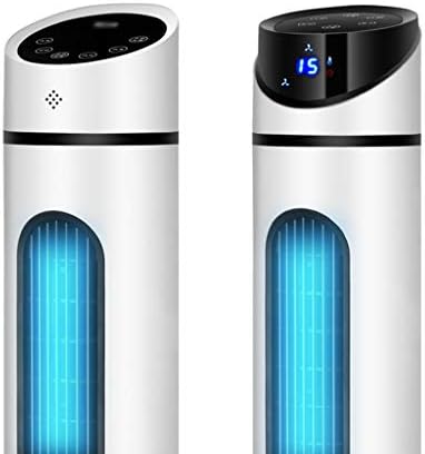 Portable Air Conditioner Fan Tower Airconditoner Conditioner Portable Air Coolers Whit Remote Control 3 Fan Speed Unit Quiet Humidifier Misting Fan (White B) (White a)