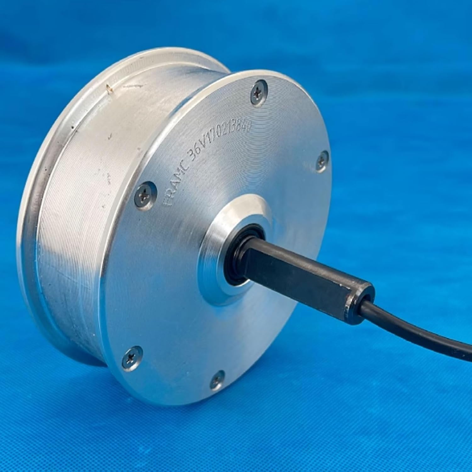 1-250W Outer Rotor 3-Phase AC Wind Turbine Generator, 1-36V DIY Low-Speed All-Aluminum Alloy with Voltage Regulator & Rectifier for Renewable Energy Solutions